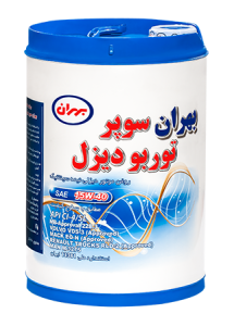 روغن موتور بهران سوپر توربو دیزل 20 لیتری 15W-40