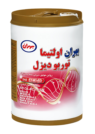 روغن موتور بهران اولتیما توربو دیزل 15W-40