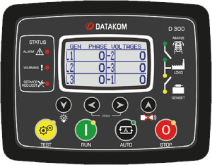 برد کنترلر دیزل ژنراتور دیتاکام D-300-MK3