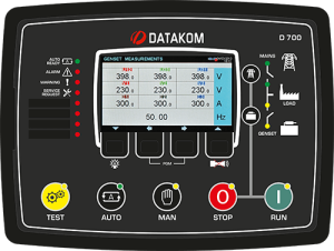 برد کنترلر دیزل ژنراتور دیتاکام D-700-TFT-MK3