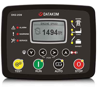برد کنترلر دیزل ژنراتور دیتاکام DKG-209