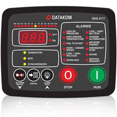برد کنترلر دیزل ژنراتور دیتاکام DKG-217