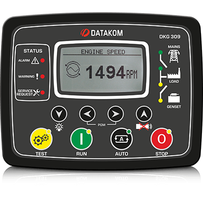 برد کنترلر دیزل ژنراتور دیتاکام DKG-309