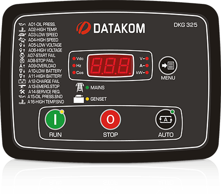 برد کنترلر دیزل ژنراتور دیتاکام DKG-325