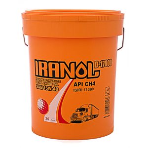 روغن موتور ایرانول مدل D-17000 Plus حجم 20 لیتر 15W40