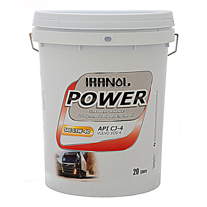روغن موتور ایرانول پاور 20 لیتری 15W-40